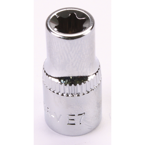 Sealey 1/4"Dr Trx-Star Socket (F) E7 (Mirror Finish)