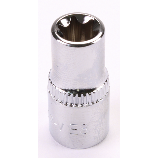 Sealey 1/4"Dr Trx-Star Socket (F) E8 (Mirror Finish)