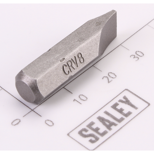 Sealey Slotted Bit SL8 x 30mmL (8mm Shank)