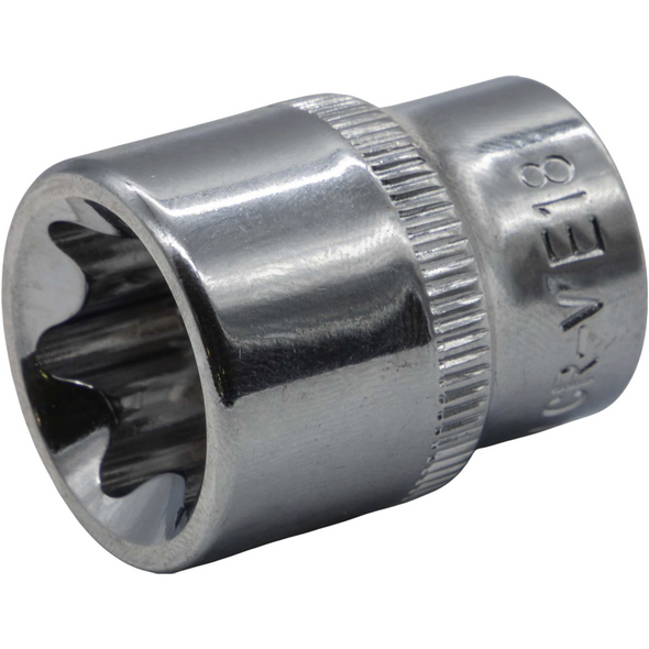 Sealey 3/8"Dr Trx-Star Socket E18 (Mirror Finish)