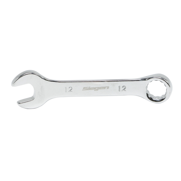Sealey 12pt Open-End Stubby Ring Combination Wrench 12mm