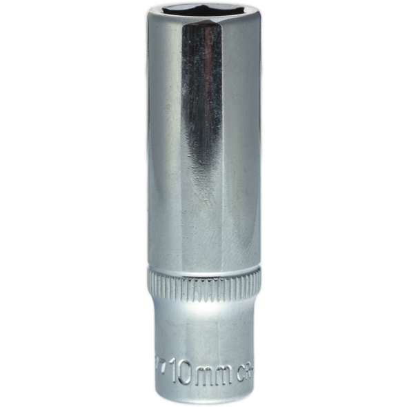 Sealey 1/4"Dr Deep Socket 10mm