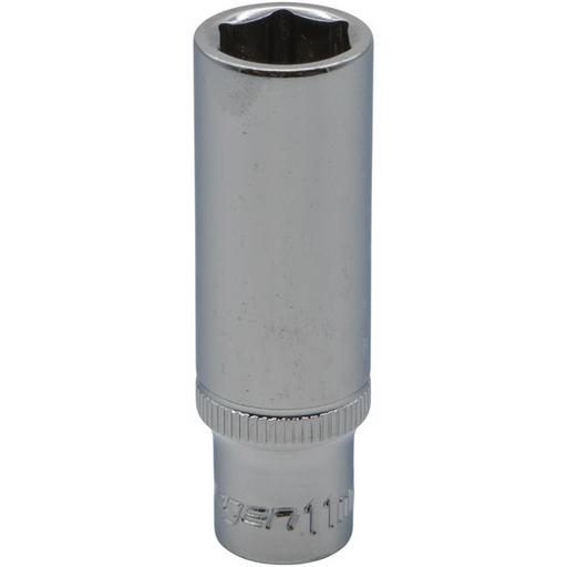 Sealey 1/4"Dr Deep Socket 11mm
