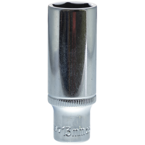 Sealey 1/4"Dr Deep Socket 13mm