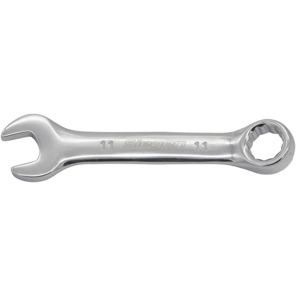 Sealey Stubby Combination Spanner 11mm (Mirror Finish) 12pt