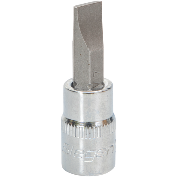 Sealey 1/4"Dr Slotted Socket Bit 7mm