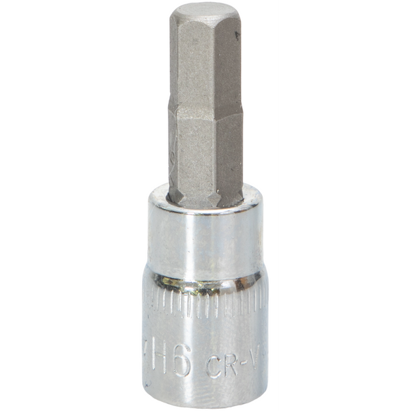 Sealey 1/4"Dr Hex Socket Bit 6mm