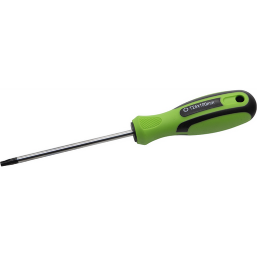 Sealey Trx-Star Screwdriver T25 x 100mml (Black/Green)