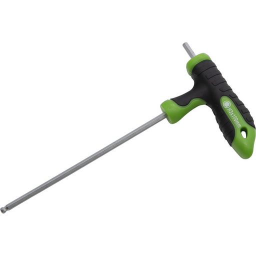 Sealey T-Handle Ball-End Hex Key 3 x 100mm (Black/Green)