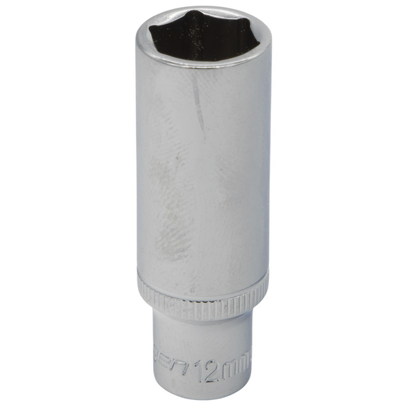 Sealey 1/4"Dr Deep Socket 12mm