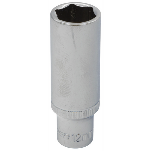 Sealey 1/4"Dr Deep Socket 12mm