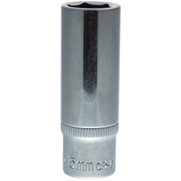 Sealey 3/8"Dr Deep Socket 15mm