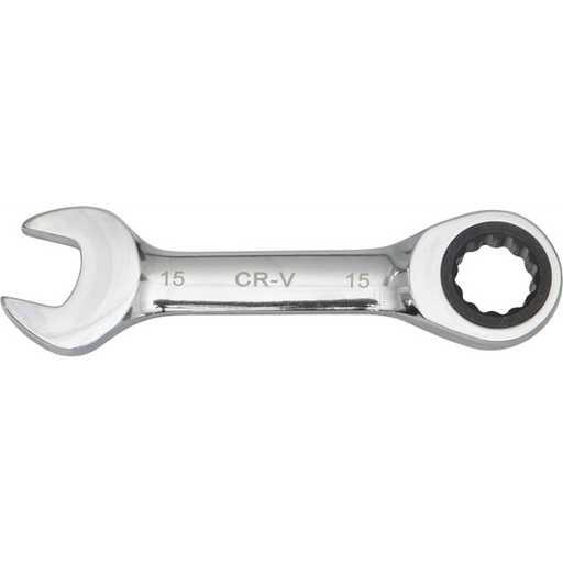 Sealey Stubby ratchet combination spanner 15mm