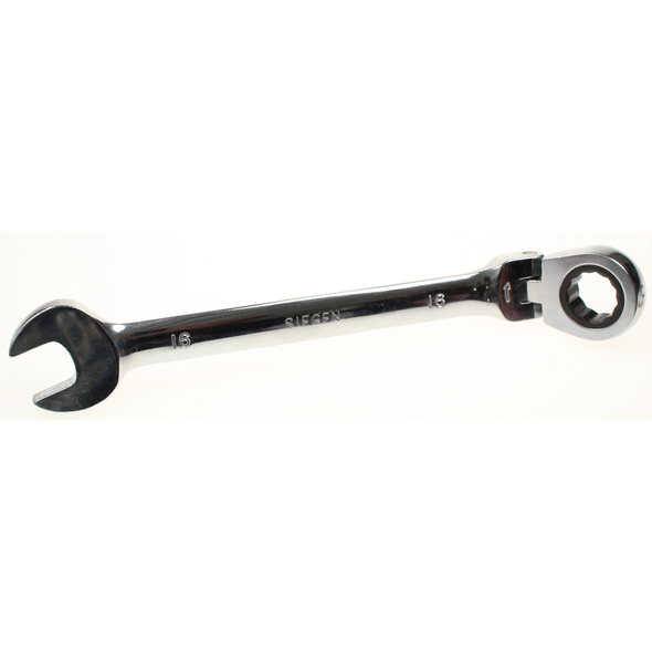 Sealey Flex. head ratchet comb. spanner 16mm
