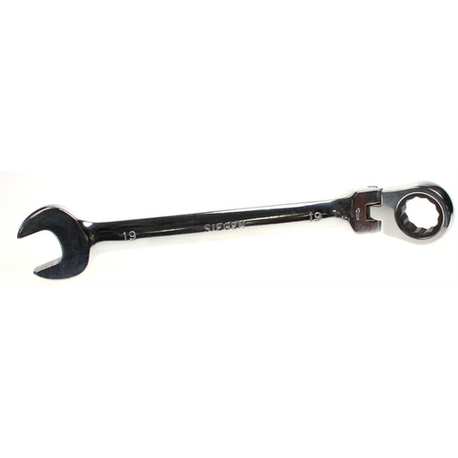 Sealey Flex. head ratchet comb. spanner 19mm