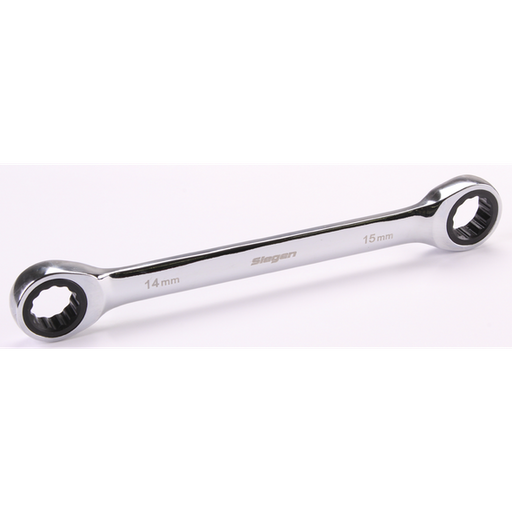Sealey Double End Ratchet Spanner 14x15mm