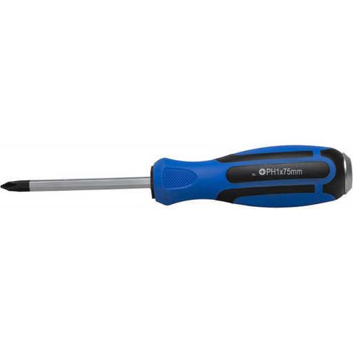Sealey Screwdriver Hammer-Thru Phillips PH1 x 75mmL