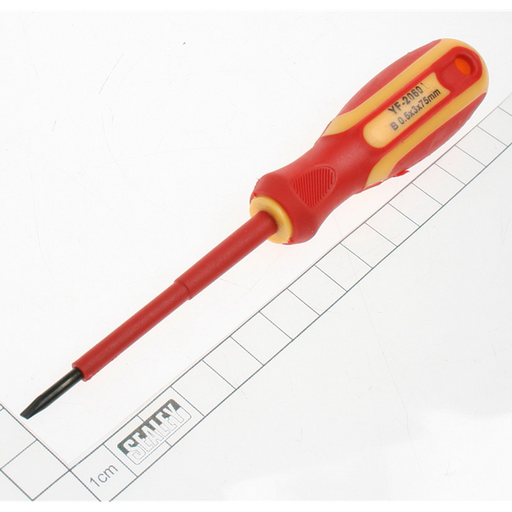 Sealey Vde screwdriver slotted 3x75