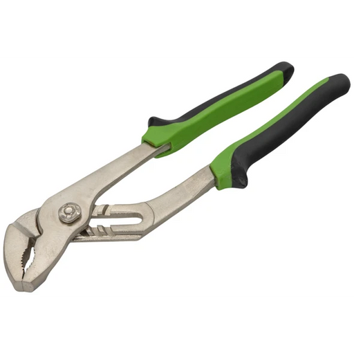 Sealey Water Pump Pliers 250mm (Green/Black)