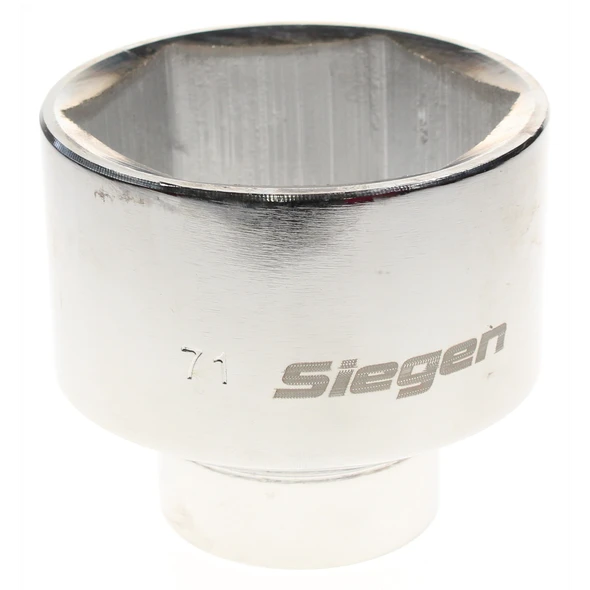 Sealey 1"sq dr socket 71mm (6pt) fully polished