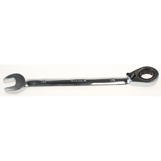 Sealey Reversible ratchet combination spanner 15mm