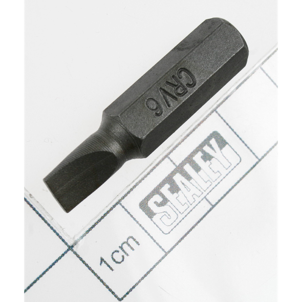 Sealey Slotted bit 6mm x 36mml