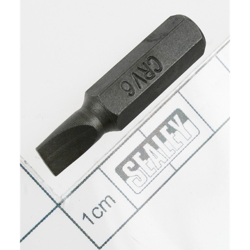 Sealey Slotted bit 6mm x 36mml