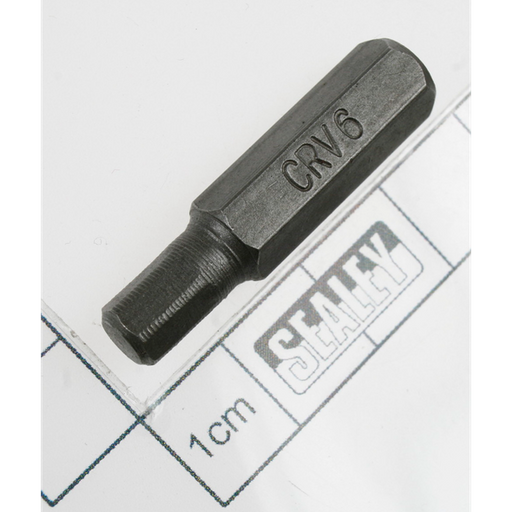Sealey Hex bit 6mm x 36mml (so)