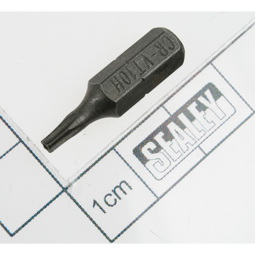 Sealey Security trx-star bit t10h x 25mm (so)