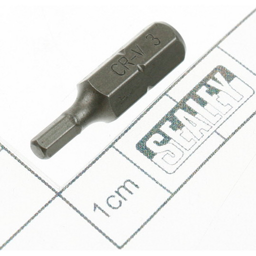 Sealey Hex bit 3mm 25mml