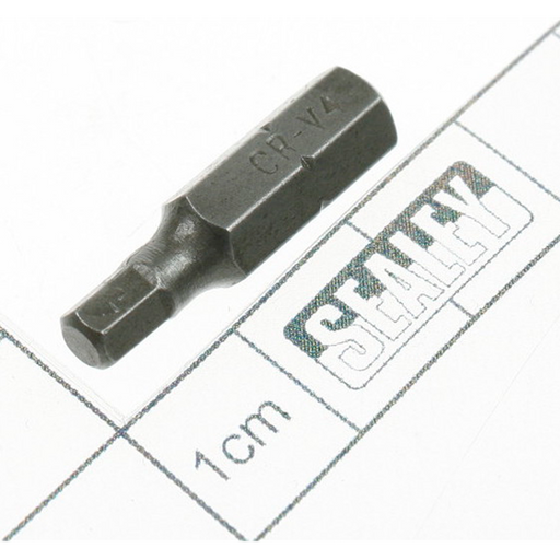 Sealey Hex bit 4mm 25mml