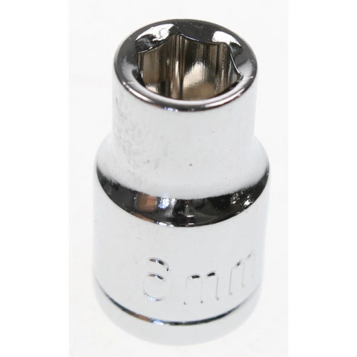 Sealey Socket 1/4"dr 6mm