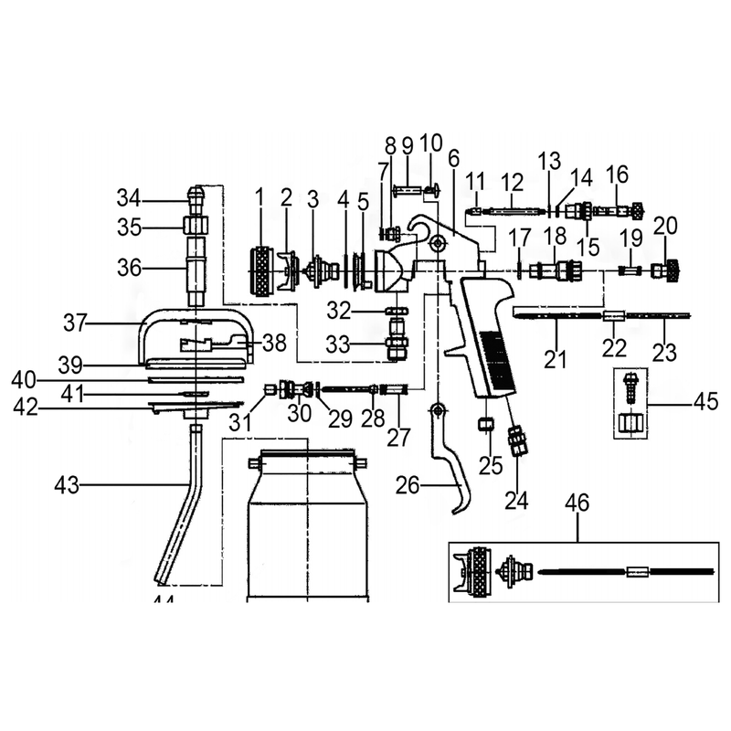 Sealey 1.4mm Set-up