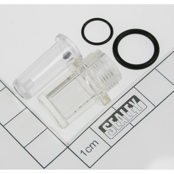 Sealey Clear plastic cap (c/w rubber seal)
