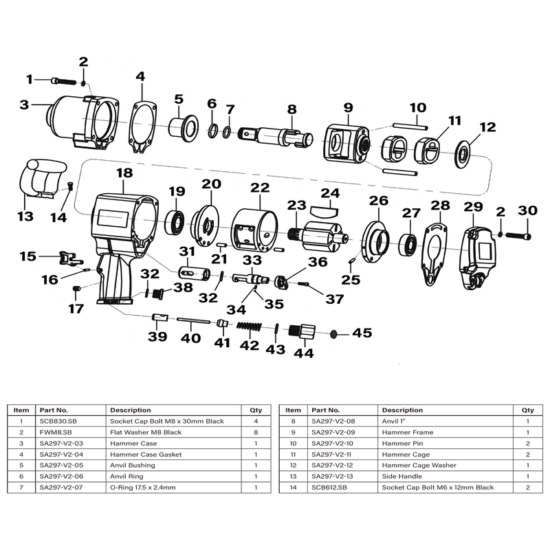 Sealey Trigger Pin