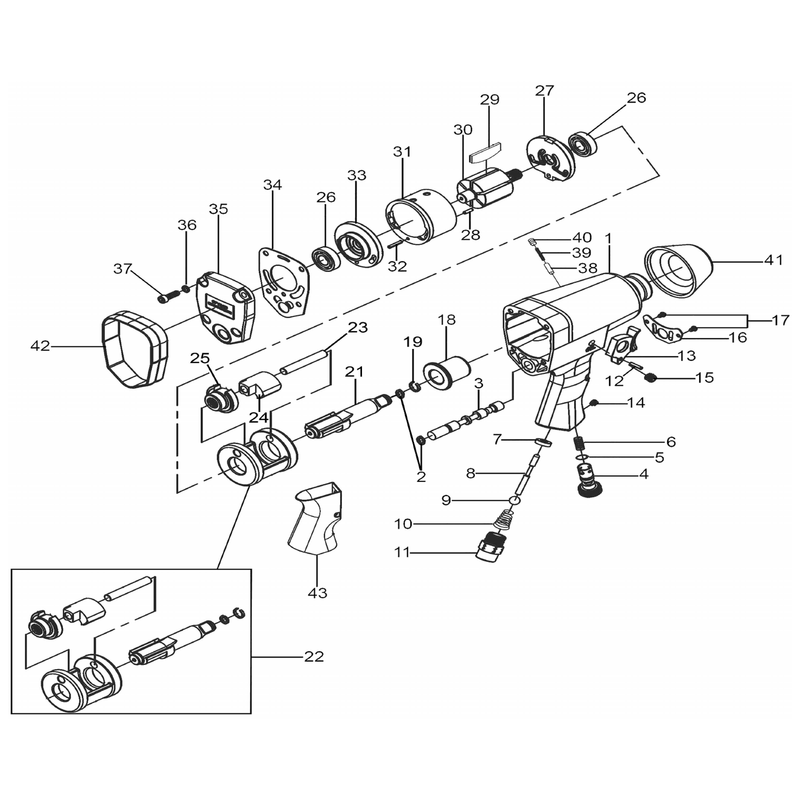 Sealey Air Coupling Adaptor