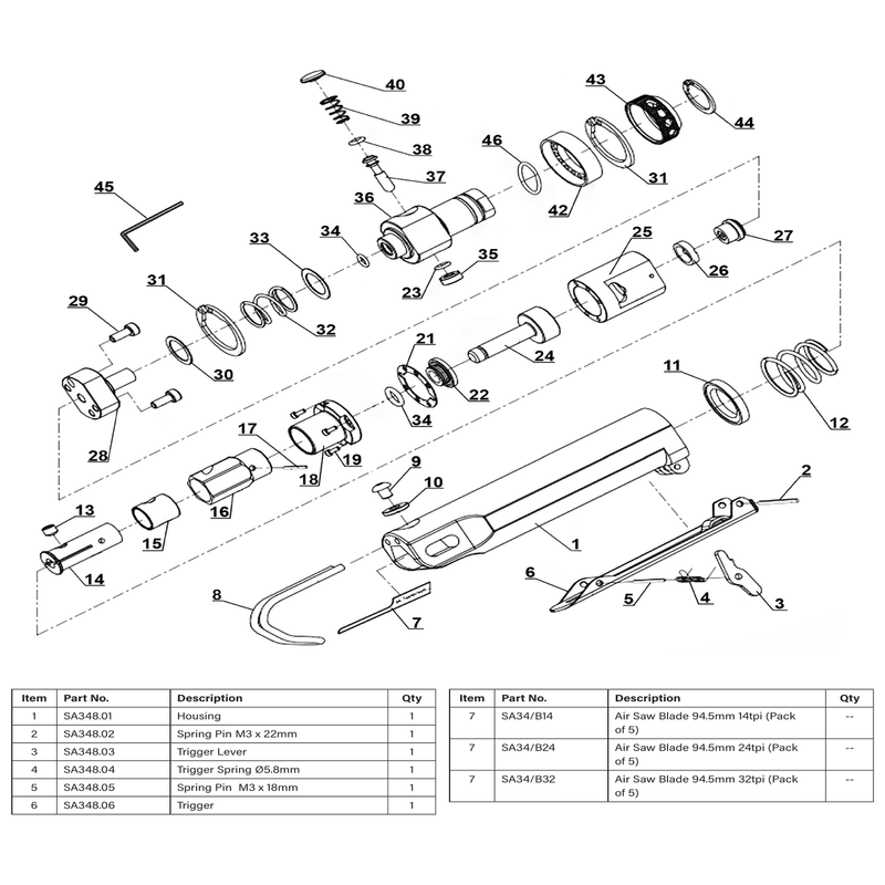 Sealey Grub screw m6x5 (single)