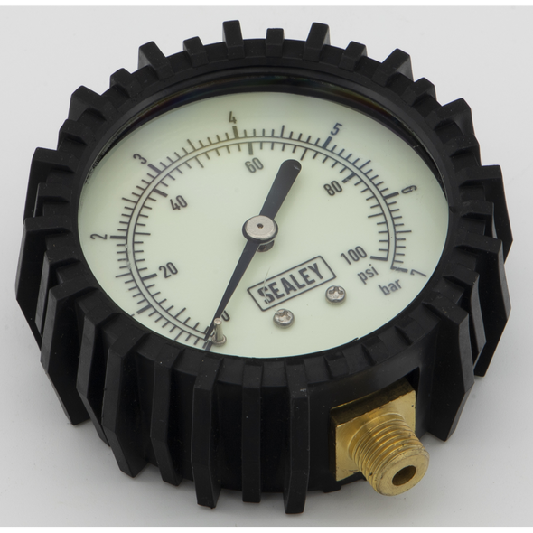 Sealey Pressure Gauge 0-7bar (0-100psi)