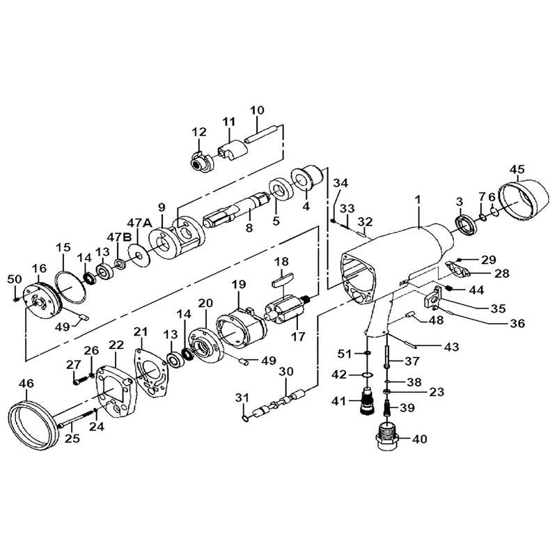 Sealey Grub screw m8x6 (single)