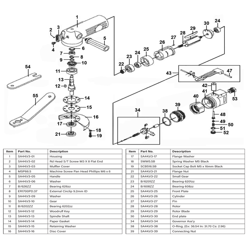 Sealey Pan head machine screw m6x6