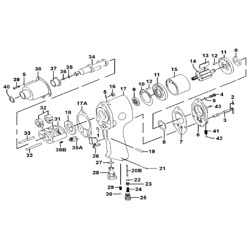 Sealey Exhaust deflector