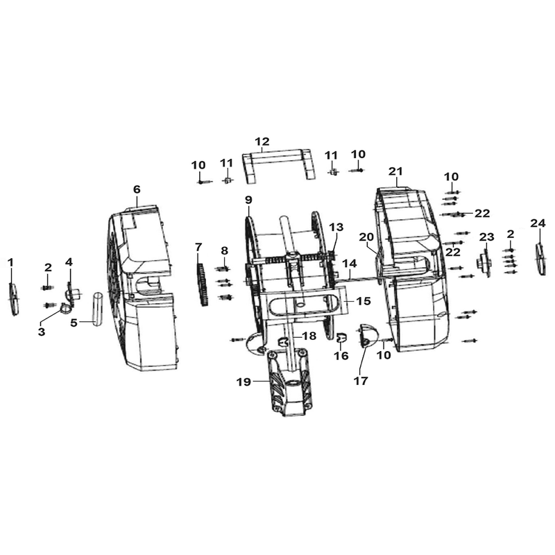 Sealey Side cover (left)