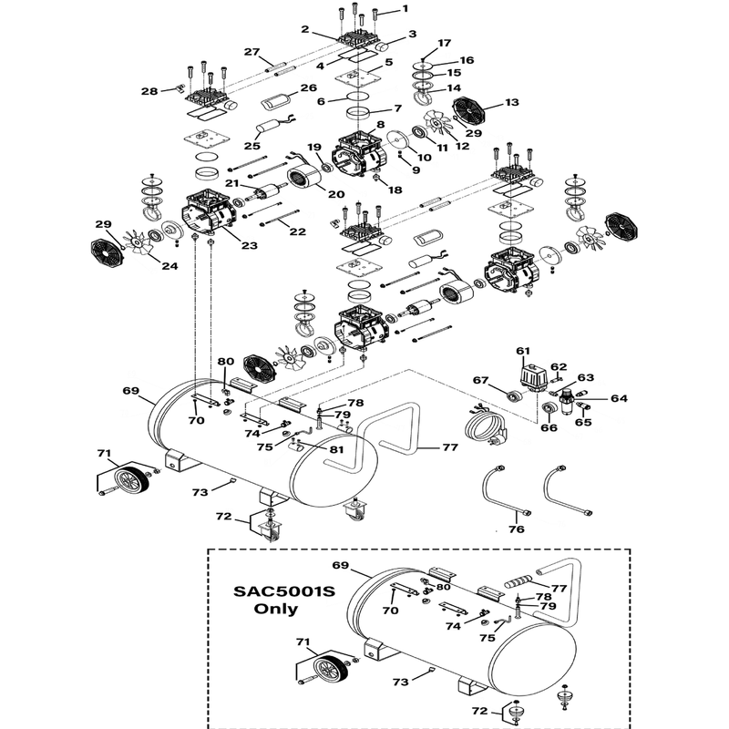 Sealey Pressure Switch 8bar