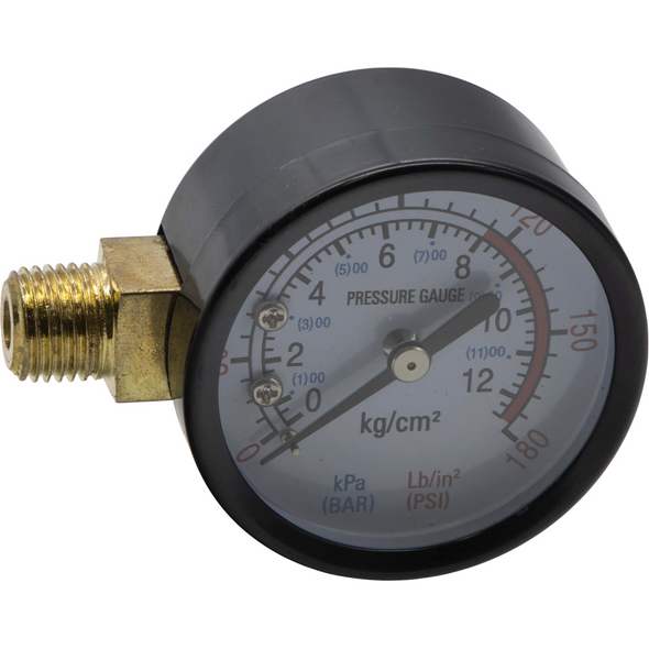 Sealey Regulator Guage 50mm 0-8-12Bar