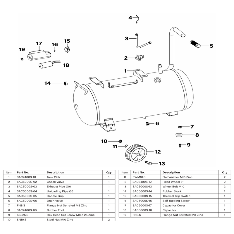 Sealey Bearing 6006 (so)
