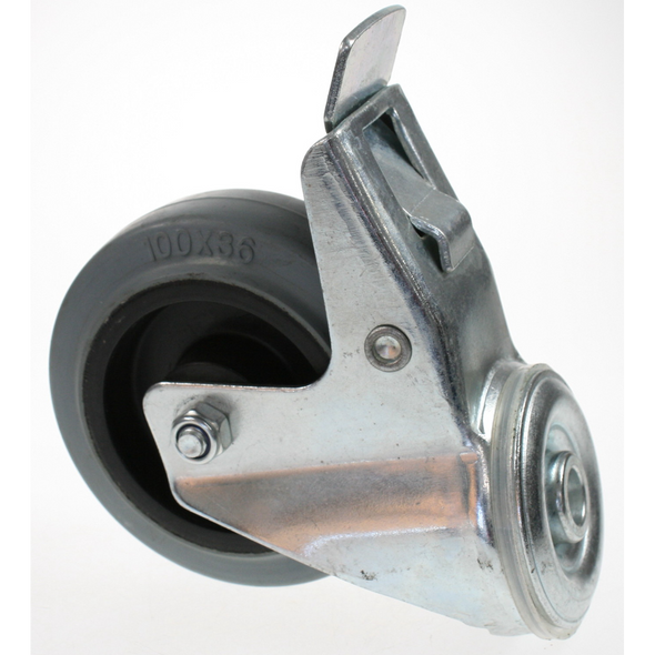 Sealey Wheel,castor (w/brake)(100x9x32x126)