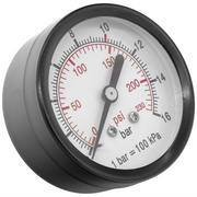 Sealey Pressure gauge 170psi back fitting d;63mm