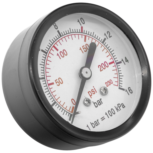 Sealey Pressure gauge 170psi back fitting d;63mm