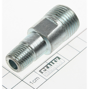 Sealey Adaptor 1/4"bsp male-1/2"bsp male l;50mm