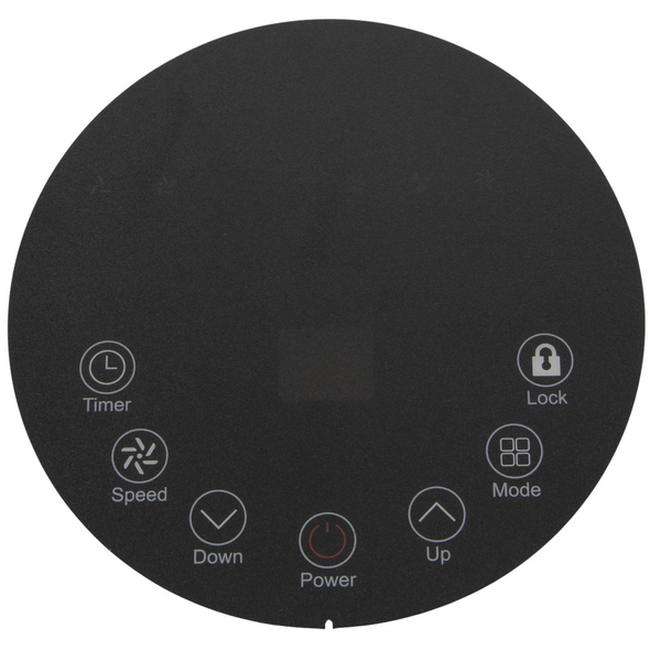 Sealey Control Panel Label